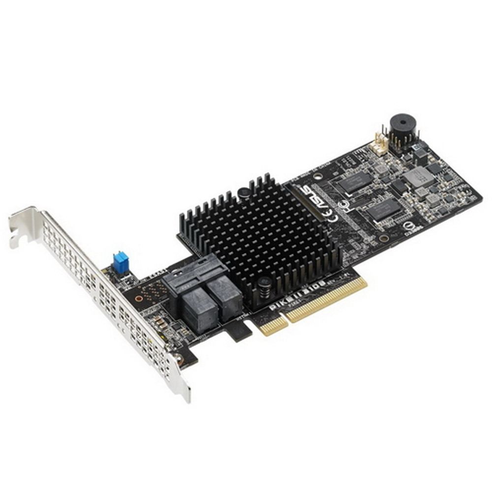 Asus PIKE II 3108-8I/240PD/2G 8-port Internal SAS12G RAID Card 2GB Cache, 240PD (MiniSAS HD) (130263) 90SC07P0-M0UAY0
