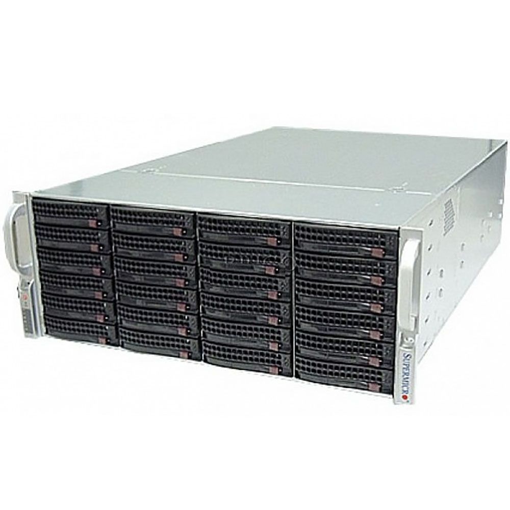 Корпус SuperMicro  CSE-846BE1C-R1K28B 4U, SC846B w/ SAS3 Single Expander, 2x 1280W, Black