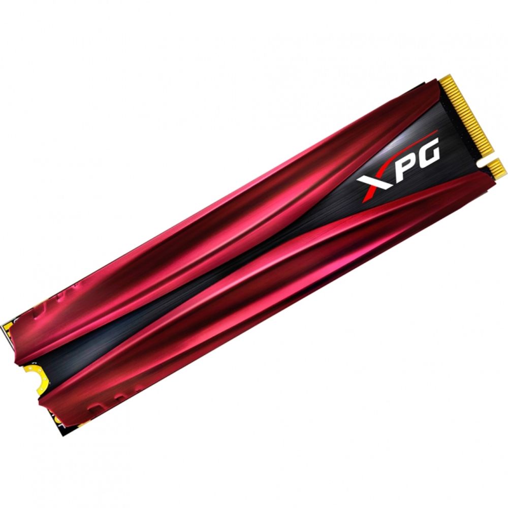 Твердотельный накопитель SSD ADATA XPG GAMMIX S11 Pro 512GB M.2 2280 AGAMMIXS11P-512GT-C Client PCIe Gen3x4 with NVMe, 3350/2350, IOPS 390/380K, MTBF 2M, 3D NAND TLC, 320TBW, NVMe 1.3, Heat Sink, RTL (770765)