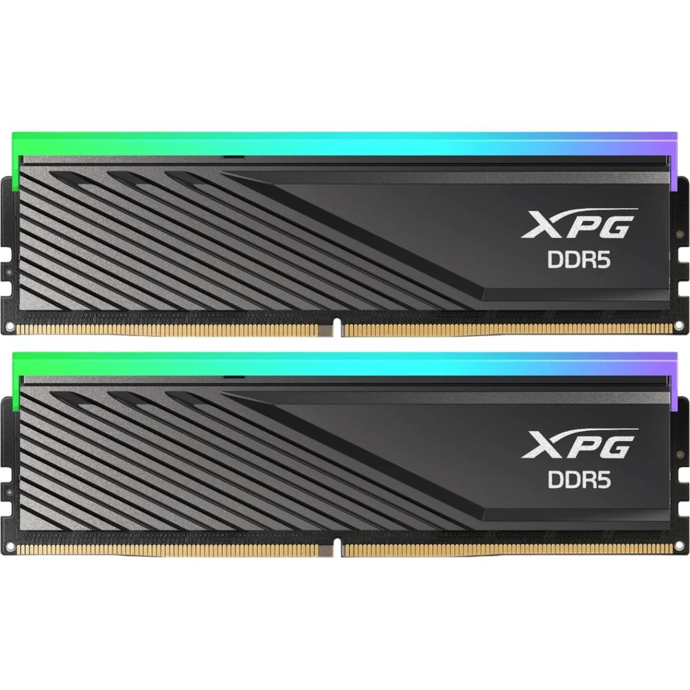 Оперативная память ADATA XPG Lancer Blade RGB, DDR5, 32GB (2x16GB), 6000 MHz, CL36, с радиатором, RGB, черный