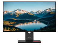 Монитор 27" Lenovo T27Q-40 IPS 2560x1440, 120 Гц, 4 мс, 16:9, 350 кд/м², 2×HDMI 2.1, DP 1.4, USB-C (PD), USB Hub (3×USB 3.2 Gen1), 3.5 Jack, HDR10, черный