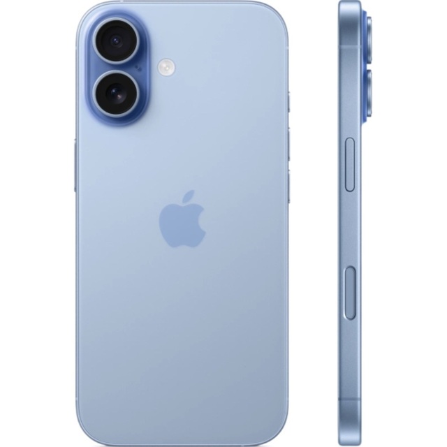 Смартфон Apple A3519 iPhone 17 256Gb голубой моноблок 3G 4G 6.3" 1206x2622 iOS 26 48Mpix 802.11 a/b/g/n/ac/ax/be NFC GPS Protect