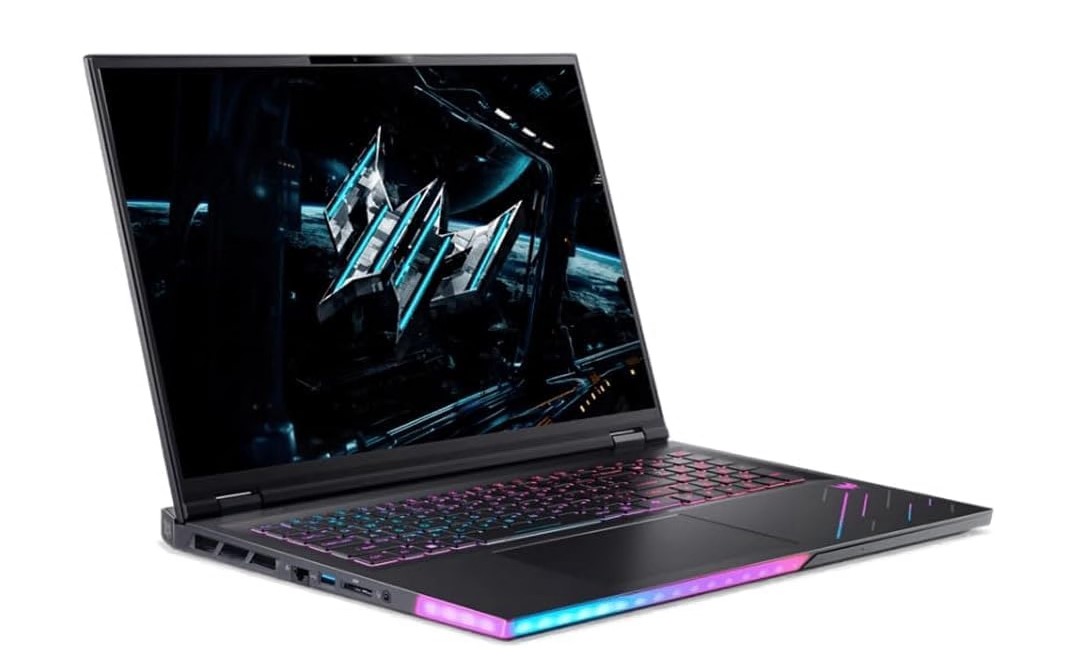 NH.QW2EM.001 Ноутбук ACER HELIOS NEO 16 AI/ PH16-73-92V4/ BLACK/ ULTRA U9-275HX/ RTX 5090 24GB/ 16G/ 1Tb/ DOS