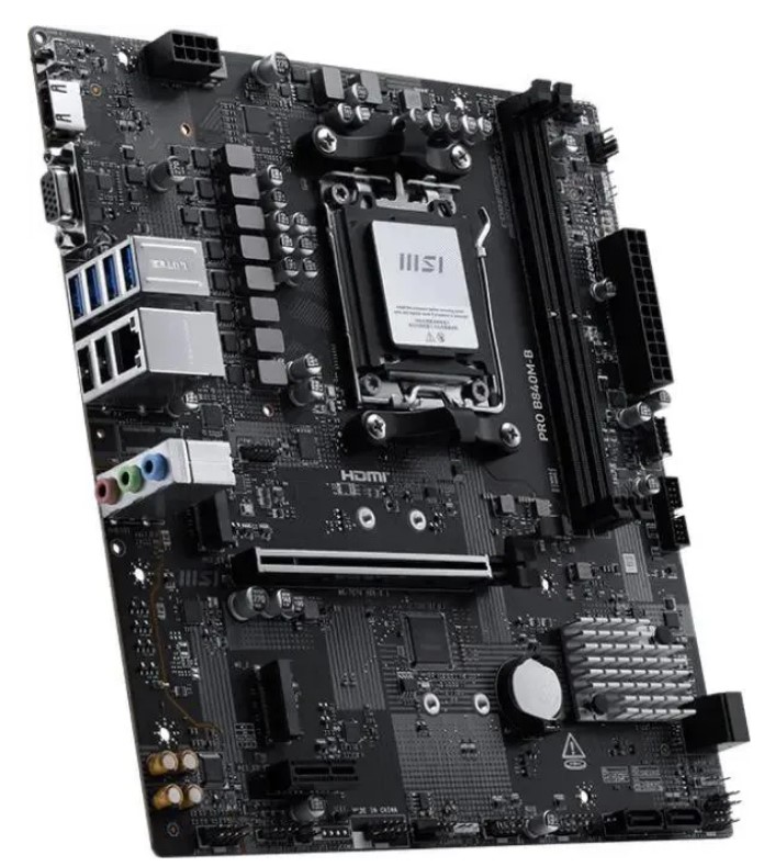 Материнская плата AMD B840 SAM5 MATX PRO B840M-B MSI