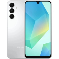 Смартфон Samsung Galaxy A16, 6.7'' 2340x1080 AMOLED, MH G99, 4Gb RAM, 128Gb, серебристый