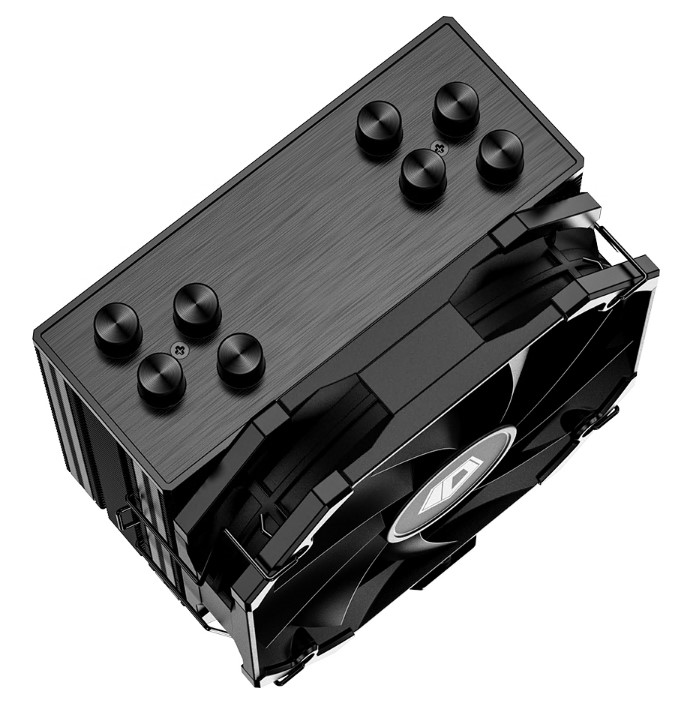 Кулер для процессора 180W S_MULTI 4pin PWM 12cm fan SE-224-XTS MINI BLACK ID-COOLING