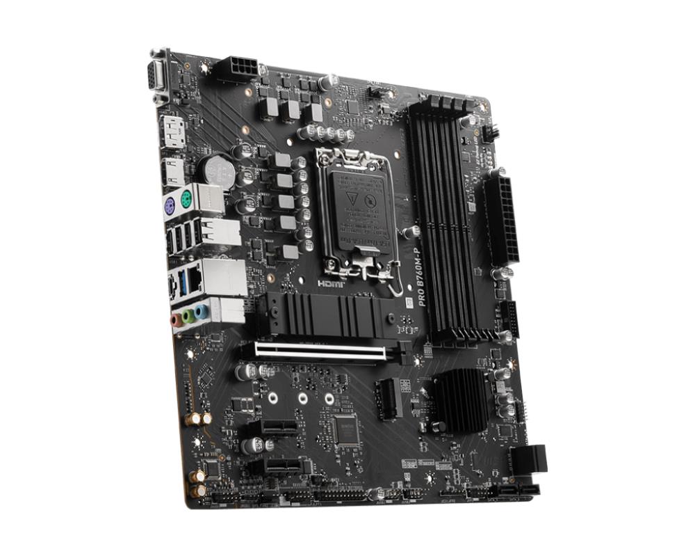 Материнская плата B760 S1700 MATX PRO B760M-P MSI