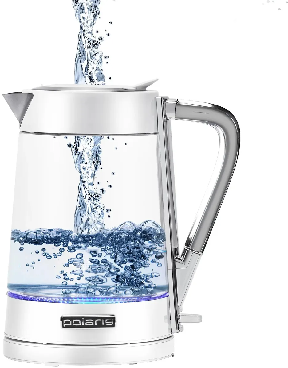 Чайник PWK 1715 CGL Water Way Pro Белый POLARIS