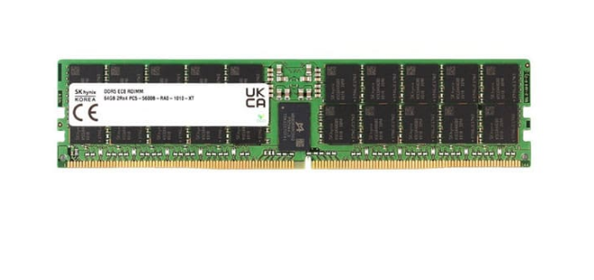 Оперативная память 64GB DDR5 5600MHz Hynix ECC Reg (HMCG94AGBRA177N)
