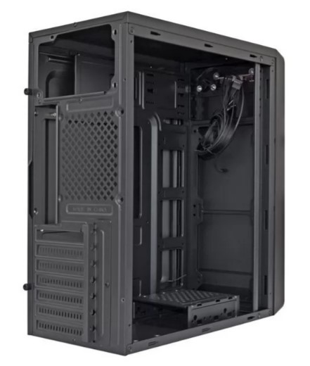 Exegate EX283070RUS Корпус Miditower ExeGate XP-332 Black, ATX, <без БП>, 2*USB, Audio