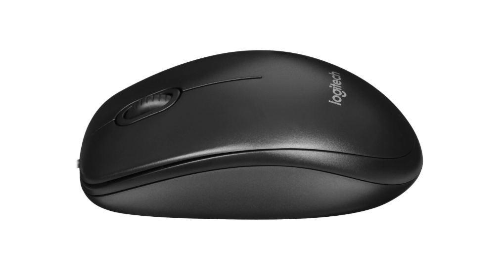 Мышь проводная USB OPTICAL B100 BLACK 910-006605 LOGITECH