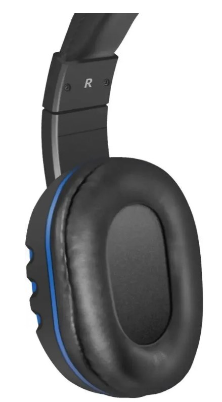 Гарнитура GAMING WARHEAD G-160 BLACK/BLUE 64118 DEFENDER