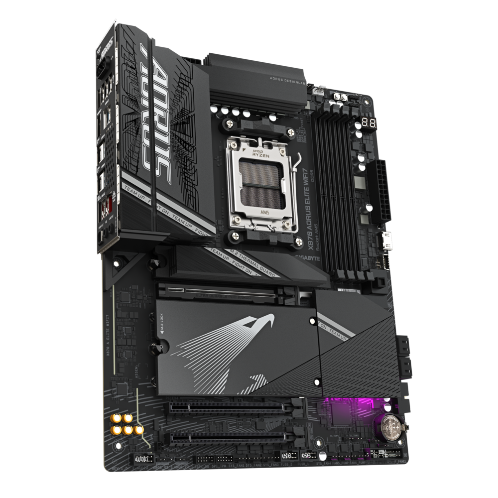 Материнская плата AMD X870 SAM5 ATX X870 A ELITE WIFI7 GIGABYTE
