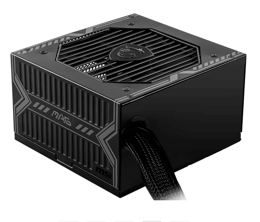 Блок питания MSI <MAG A750BN PCIE5> 750W  ATX  (24+4x4+16+2x6/8пин)