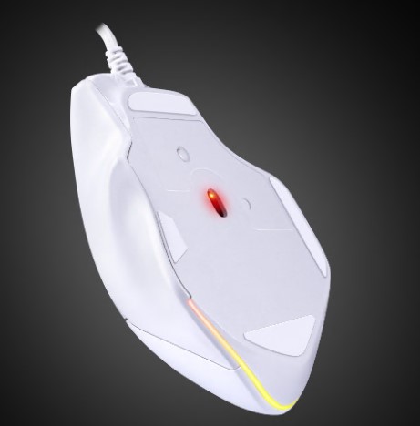Мышь проводная REDRAGON Bullseye белый, 12400 dpi, USB, кнопки - 8