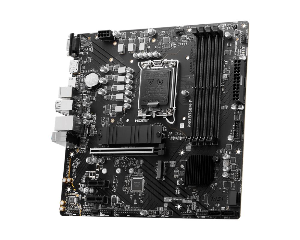 Материнская плата B760 S1700 MATX PRO B760M-P MSI