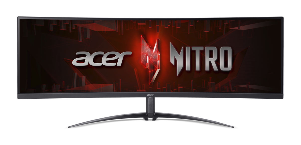 Монитор Acer 44,5'' XZ452CUVbemiiphuzx 1500R, 32:9, VA, DQHD, 1/4ms, 450cd, 165Hz, HDMI, DP, USB-C, USB, LAN, SPK, HAS