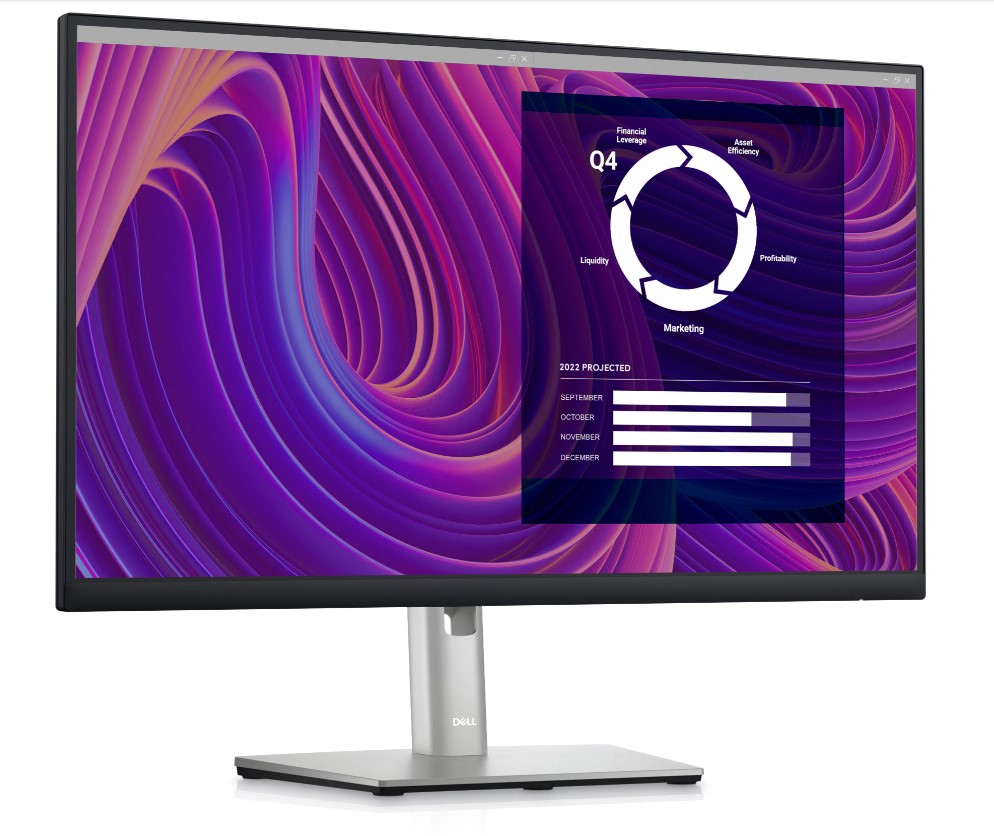 Монитор Dell 23,8" P2423D, 16:9, IPS, QHD, 4ms, 300cd, 75Hz, HDMI, DP, USB, HAS