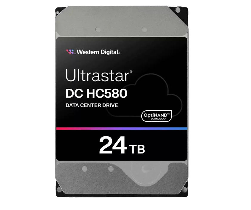 Жесткий диск SATA 24TB 7200RPM 6GB/S 512MB DC HC580 WUH722424ALE604_0F62819 WESTERN DIGITAL 