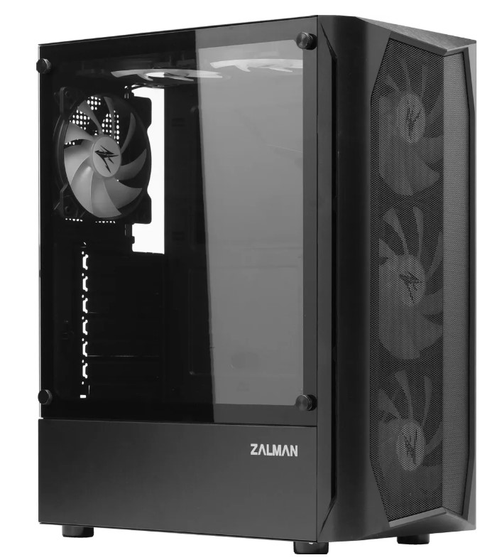 Корпус MIDITOWER ATX W/PSU BLACK N4 ZALMAN
