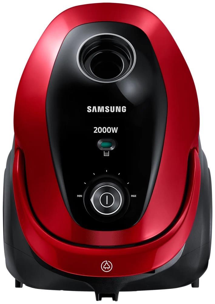 Samsung VC20M253AWR/EV Пылесос, мешок,  2000Вт, красный