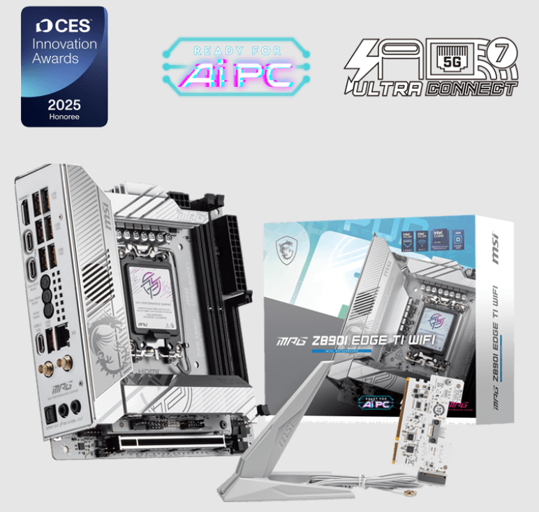 Материнская плата Z890 S1851 MITX MPG Z890I EDGE TI WIFI MSI