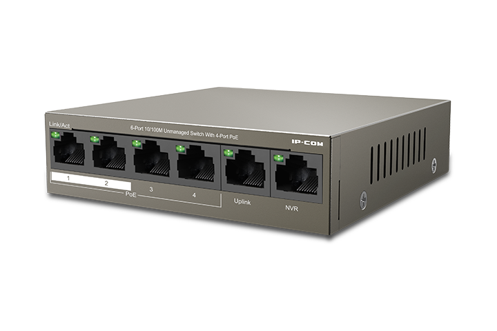 Коммутатор 6PORT 4POE F1106P-4-63W IP-COM