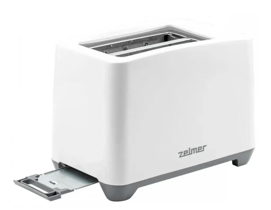 Тостер Zelmer ZTS7386 белый, 750 Вт, 2 слота