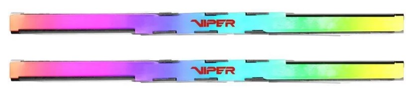 Patriot DDR5 DIMM 2x24GB 6000MHz PVVR548G600C30K Viper Venom RGB RTL Gaming PC5-48000 CL30 288-pin 1.45В kit с радиатором Ret
