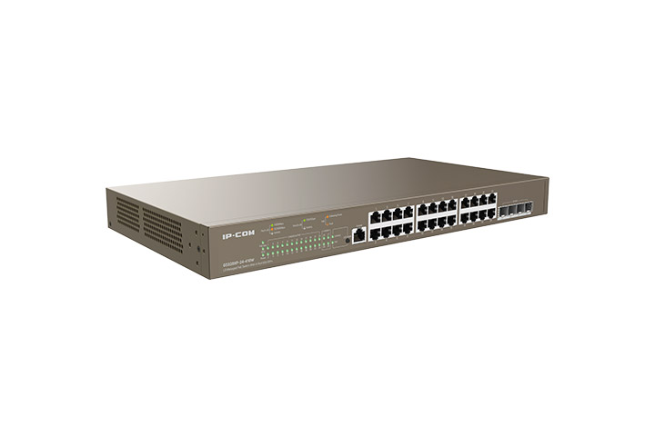 Коммутатор 24PORT 10/100/1000M 4SFP G5328XP-24-410W IP-COM