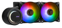 MSI MAG CORELIQUID E240 (4пин, 115x/1200/1700/1851/AM5/AM4, 11.2-32.5дБ,  600-1800об/мин, вод. охл.)