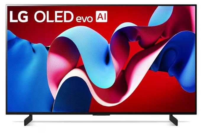 Телевизор LG 42" OLED42C4RLA.ARUG OLED коричневый 4K UHD 144Hz WebOS
