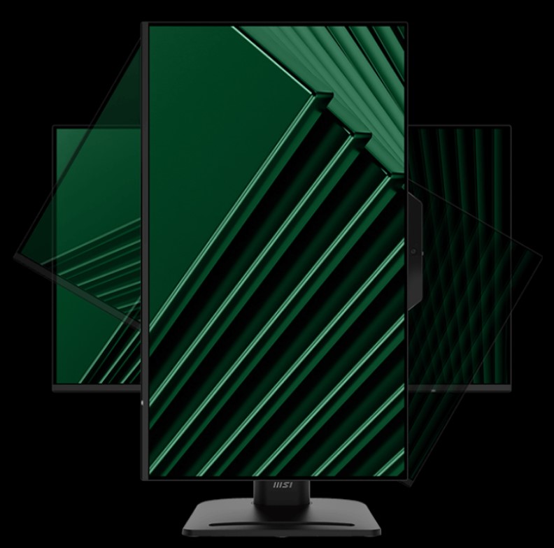 Монитор MSI 27" PRO MP272PMG, 16:9, IPS, FHD, 4ms, 300cd, 120Hz, VGA, HDMI, DP, USB, SPK, CAM, HAS