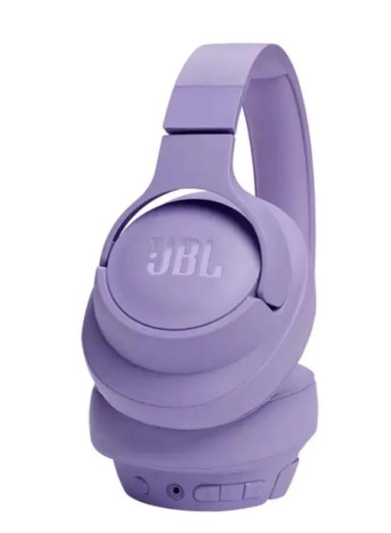 Беспроводные/проводные наушники JBL Tune 720BT фиолетовый, полноразмерные, Bluetooth + проводной, быстрая зарядка