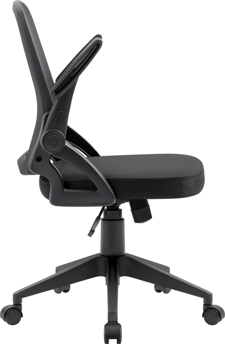 DEFENDER Кресло офисное Office класс-2 до 120кг подлокотники сетка черный 64317 DEFENDER