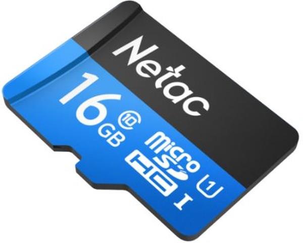 Карта памяти MICRO SDHC 16GB NT02P500STN-016G-S NETAC