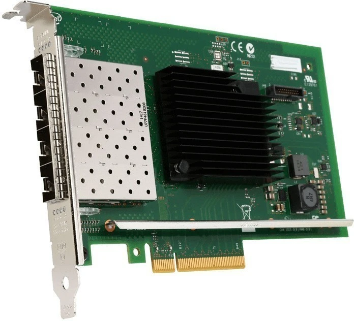 Сетевой адаптер PCIE 10GB QUAD PORT X710-DA4 EX710DA4G1P5 INTEL