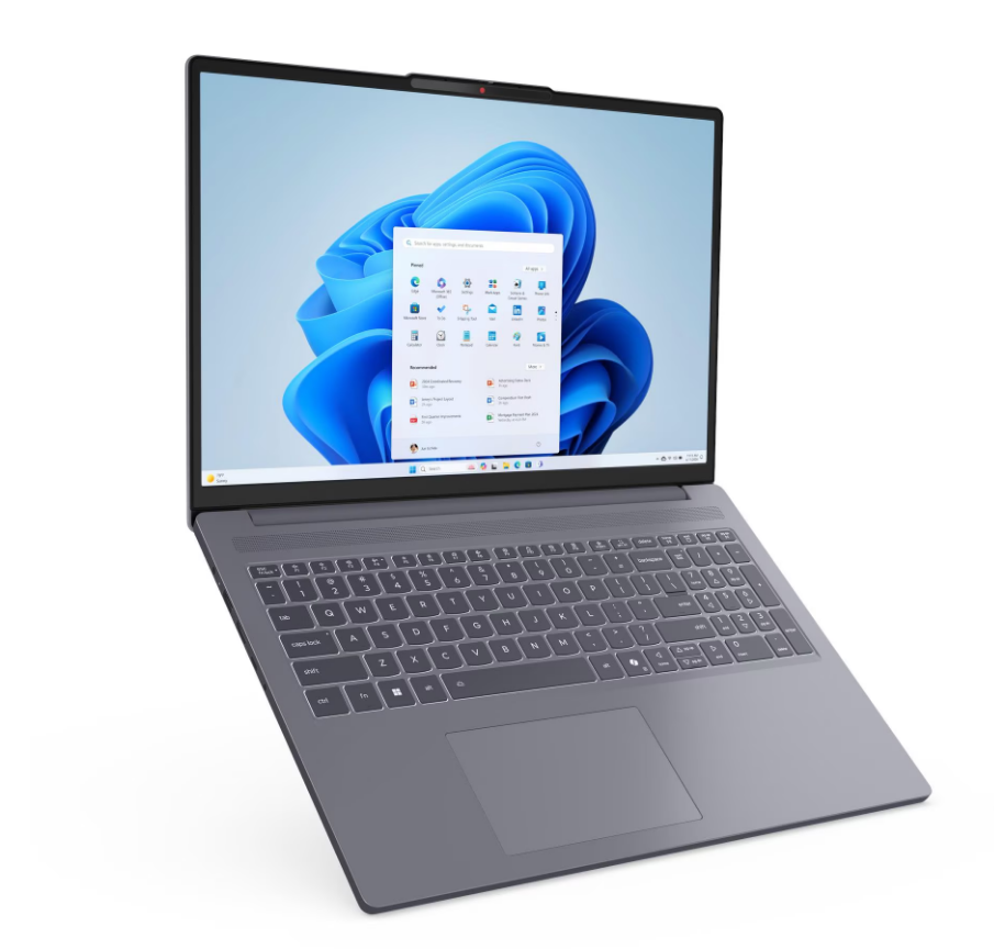 Ноутбук Lenovo IdeaPad Slim 3 15AHP10/15.3" WUXGA 1920x1200/AMD Ryzen 5 8540U/16 Gb/512 Gb SSD/AMD Radeon Graphics/No OS/серый/1.63 кг