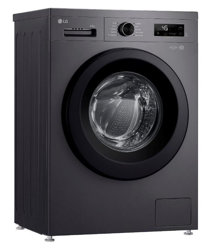 Стиральная машина LG F2Y1WS6J, с фронтальной загрузкой, с паром, 6.5кг, 1200об/мин, инверторная