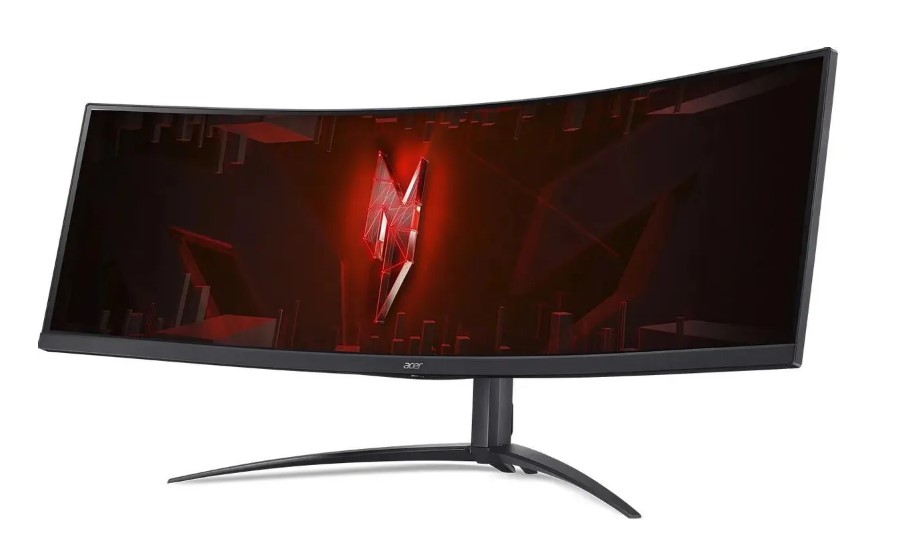 Монитор Acer 44,5" XZ452CUVbemiiphuzx 1500R, 32:9, VA, 5k, 450cd, 165Hz, HDMI, DP, USB-C,USB,LAN,HAS