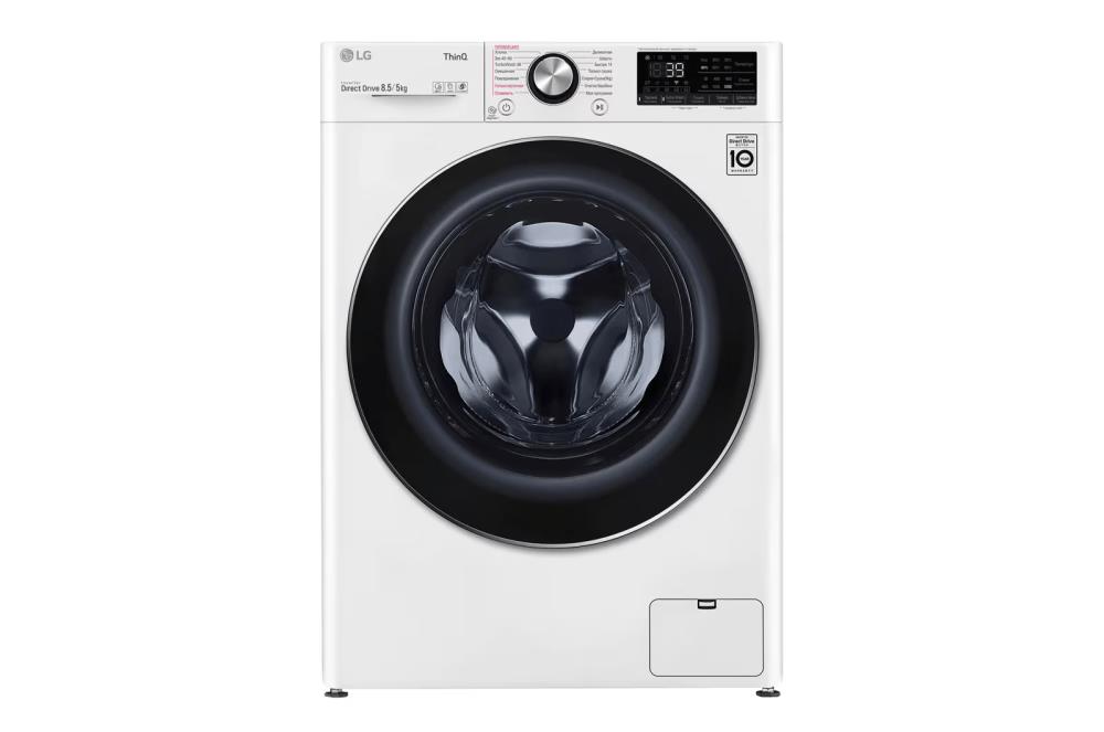 Стиральная машина LG F2V9GC9W с фронтальной загрузкой