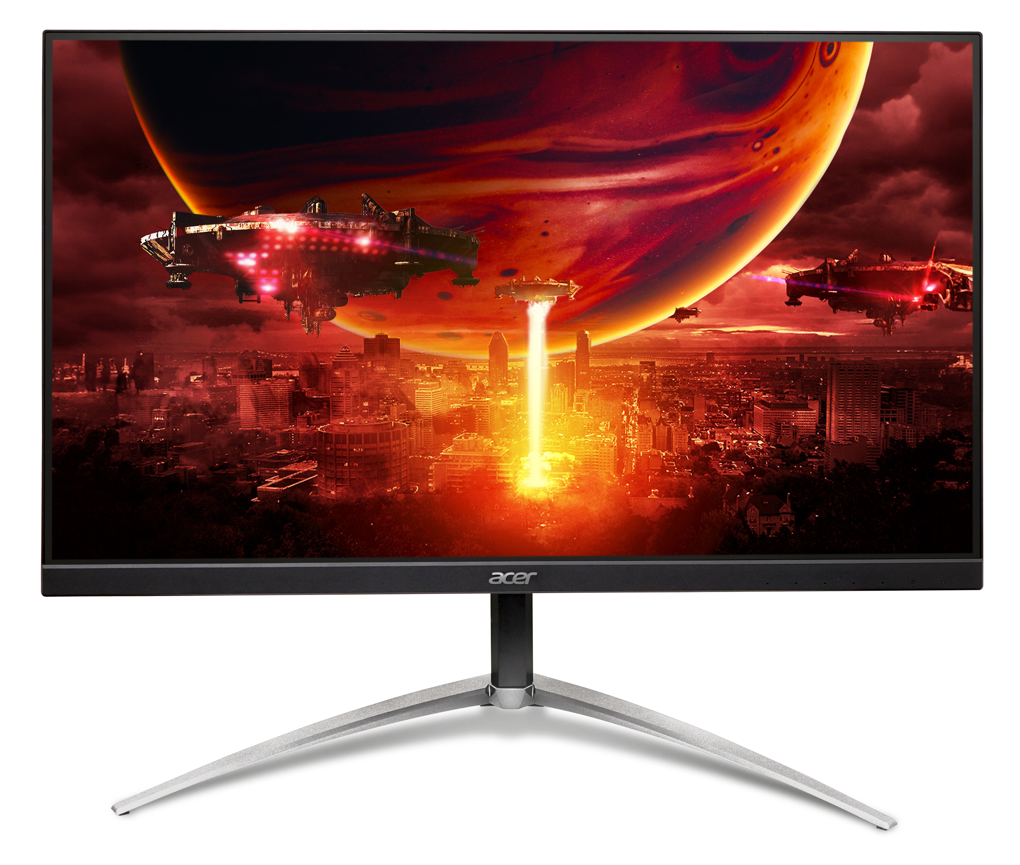 LCD Acer 31.5" XV323QUM3bmiiphx {IPS 2560x1440 180Hz 0.5ms 250cd 2xHDMI2.0 DisplayPort1.2 2x2W Internal FreeSync(Premium) VESA}