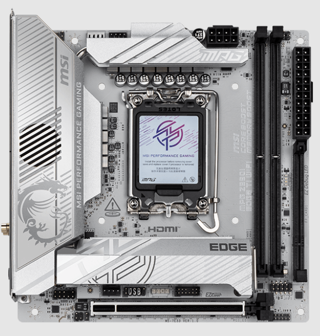 Материнская плата Z890 S1851 MITX MPG Z890I EDGE TI WIFI MSI