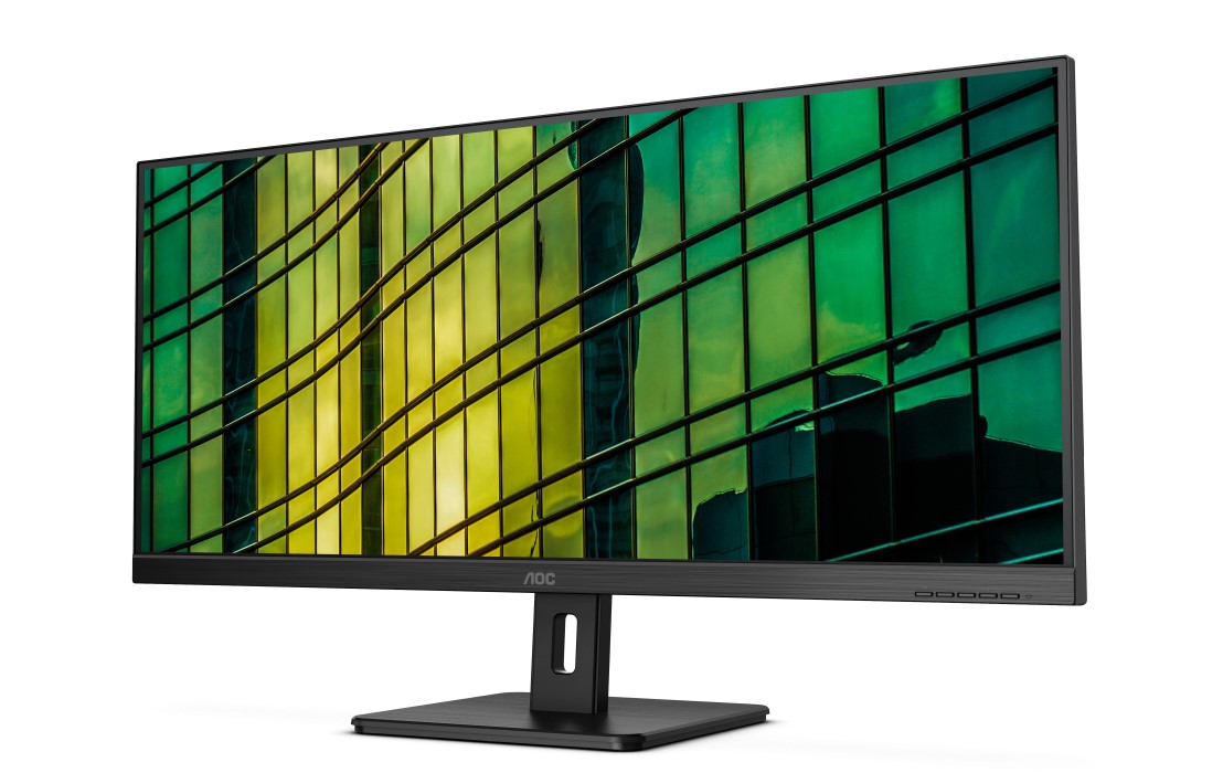 Монитор AOC U34E2M 34", 21:9, VA, UWQHD, 4ms, 300cd, 100Hz, HDMI, DP