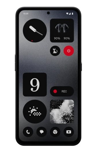 Мобильный телефон CMF PHONE 1 8/256GB A10400104 EU BLACK