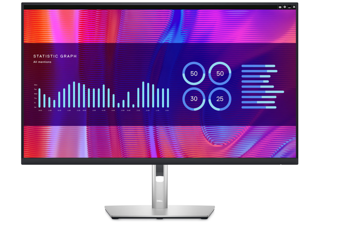 Монитор Dell 31,5" P3223DE, 16:9, IPS, QHD, 5ms, 350cd, 60Hz, HDMI, DP, USB, HAS