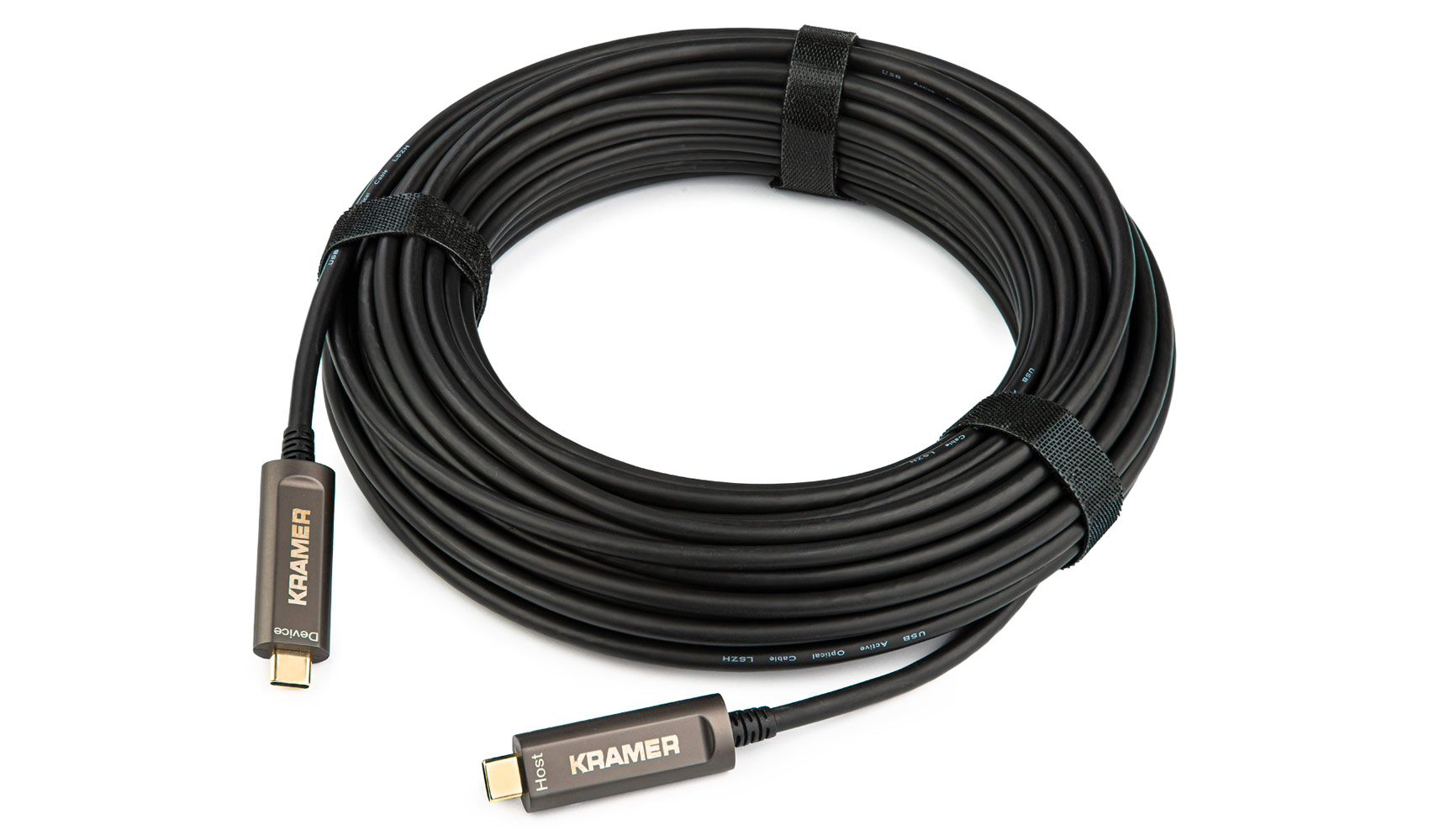 Активный гибридный кабель [97-04300050] Kramer Electronics [CLS-AOCU31/CC-50] USB-C 3.1 вилка- USB-C 3.1 вилка, 15,2 м