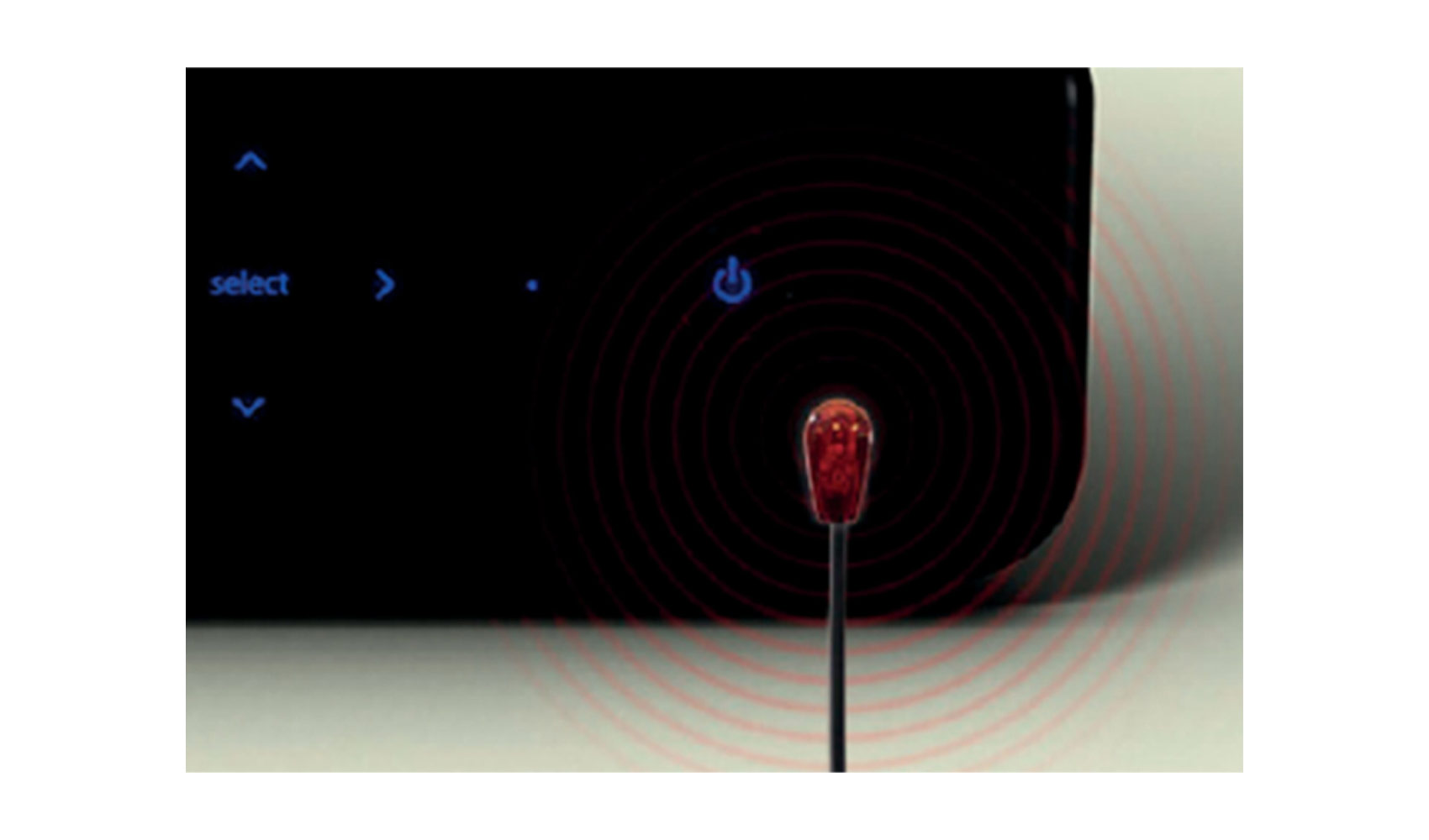 Рамка панели управления BIAMP [ACC-C-IRE] Single IR-emitter, No blink