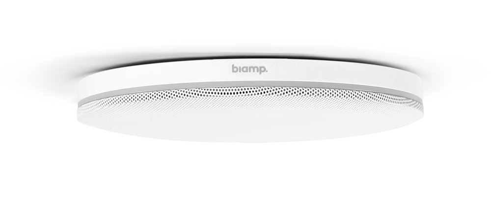 Микрофон с усилителем Biamp [TCM-XA(White), ParleTCM-XA(White)] AVB Beamtracking ceiling microphone with PoE+ amplifier, white surface mount