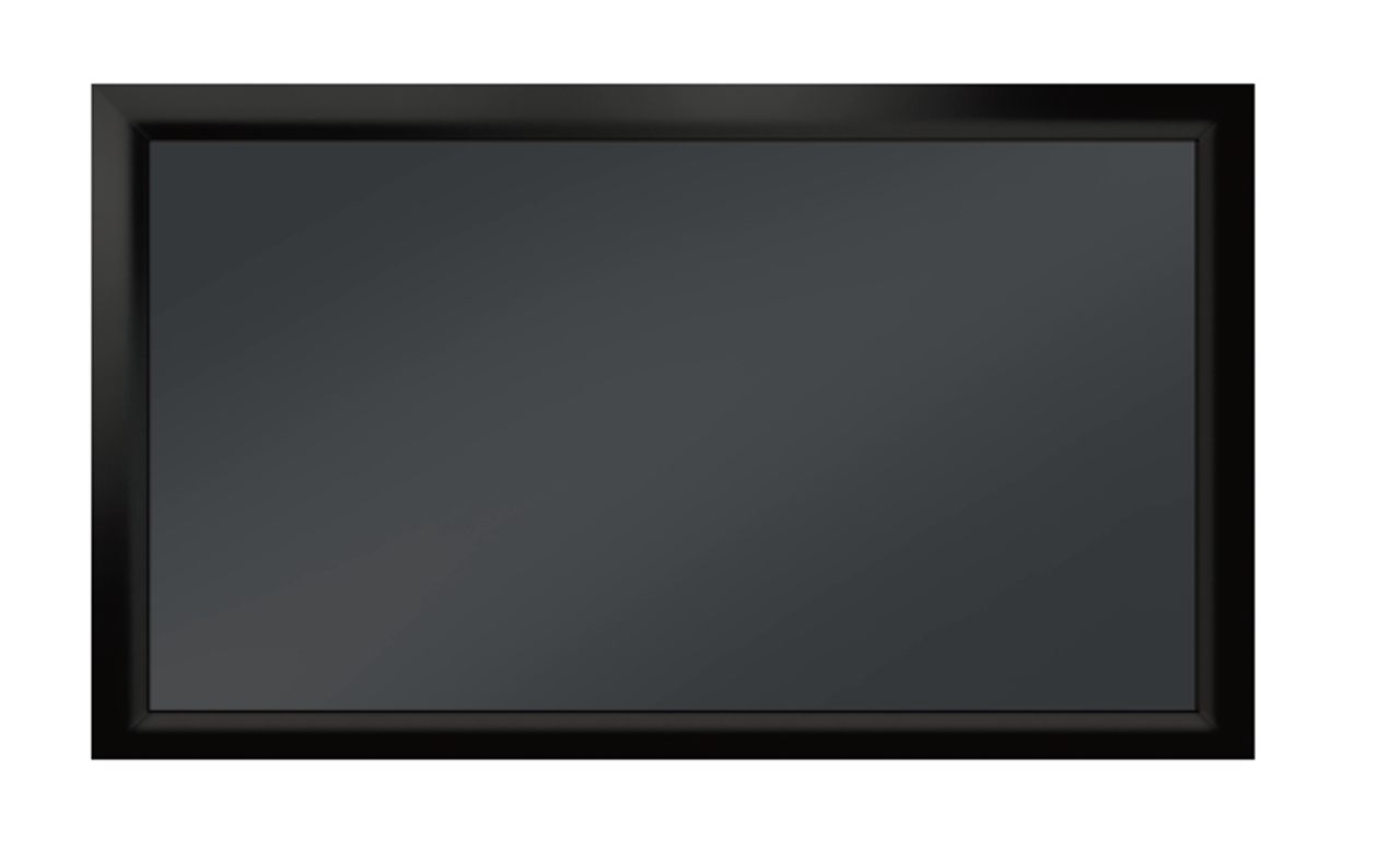 [LRF-100101] Экран Lumien [Radiance Frame] 116x193 см (раб. область 100х177 см) (80") полотно 0.8 с функцией отражения внешней засветки, алюминиевая рама обтянутая черным бархатом 8 см 16:9 (Не предназначен для короткофокусной проекции) (2 места)